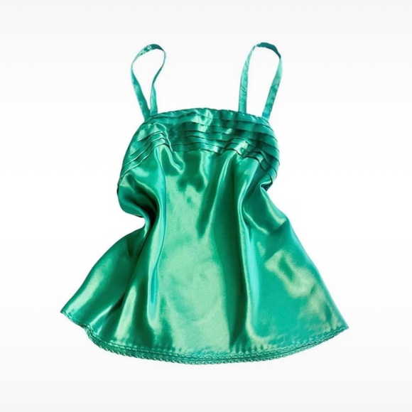 Vintage Turquoise Top - Picture 2 of 7